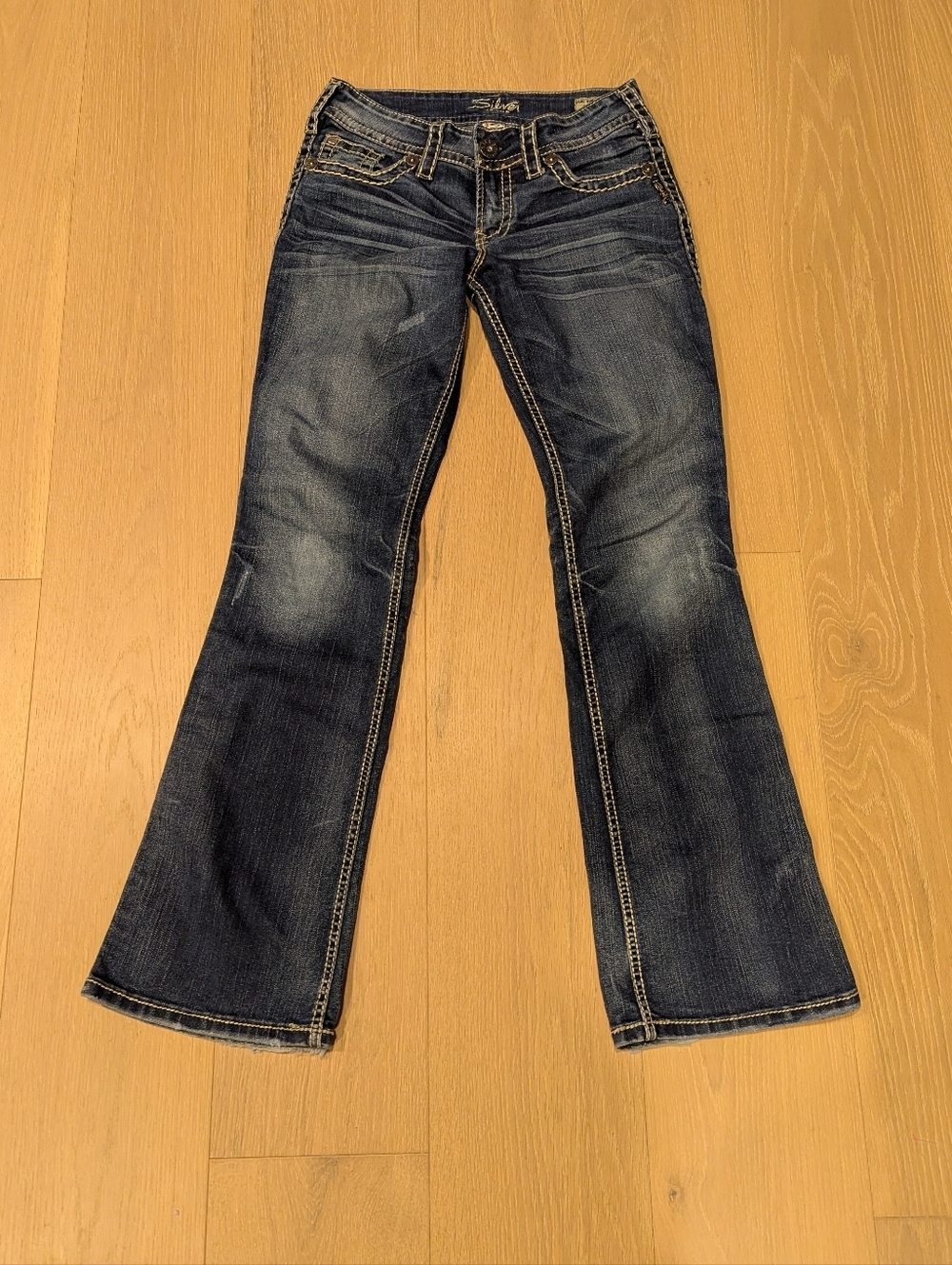 Women’s Dark Blue Bootcut Jeans